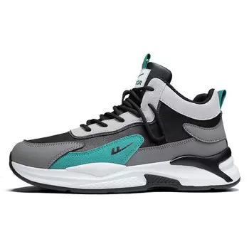 Кроссовки WARRIOR Lifestyle Shoes Men High-top Green, зеленый