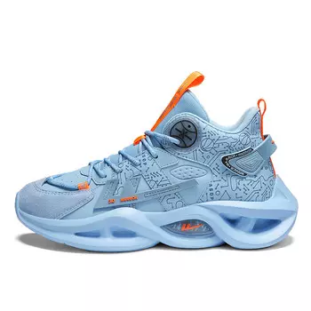 Кроссовки WARRIOR Lifestyle Shoes Men High-top, голубой