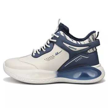 Кроссовки WARRIOR Lifestyle Shoes Men Low-top Beige/Blue, бежевый/синий