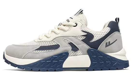 Кроссовки WARRIOR Lifestyle Shoes Men Low-top, серый/черный