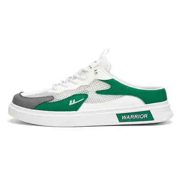 Кроссовки WARRIOR Lifestyle Shoes Men Low-top, белый/серый/зеленый