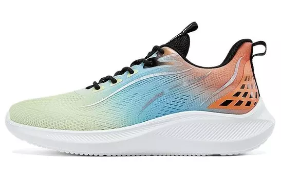 Кроссовки WARRIOR Lifestyle Shoes Men Low-top Green/Blue/Orange, оранжевый