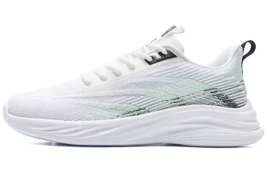 Кроссовки WARRIOR Lifestyle Shoes Men Low-top White/Green/Black, белый/зеленый/черный