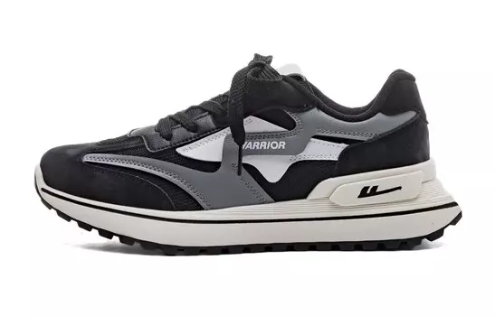 Кроссовки WARRIOR Lifestyle Shoes Men Low-top, бежевый/черный