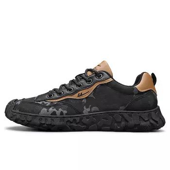 Кроссовки WARRIOR Lifestyle Shoes Men Low-top Black/Brown, черный/коричневый