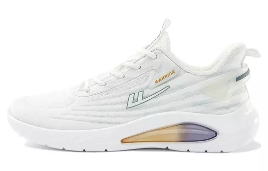 Кроссовки WARRIOR Lifestyle Shoes Men Low-top Orange, белый/оранжевый