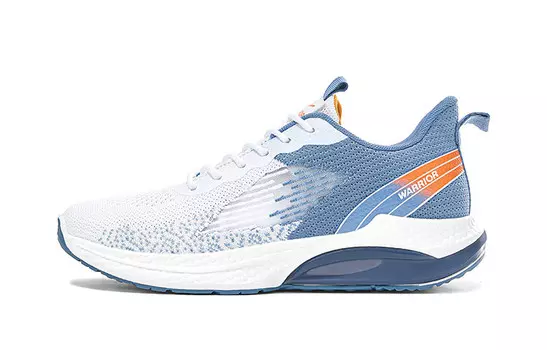 Кроссовки WARRIOR Lifestyle Shoes Men Low-top White/Light Blue, белый/голубой