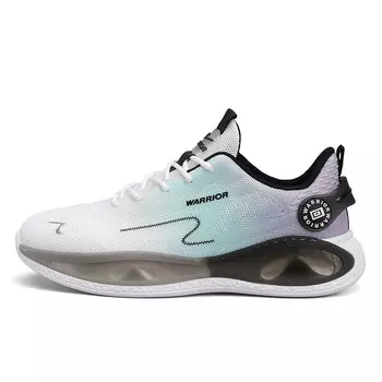 Кроссовки WARRIOR Lifestyle Shoes Men Low-top Light Green/purple, белый/зеленый/фиолетовый