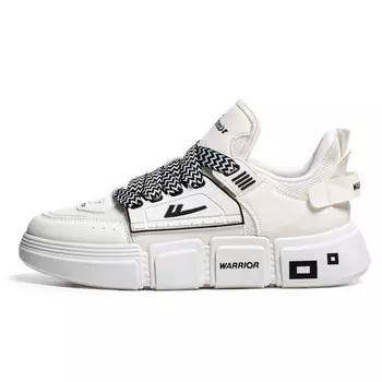 Кроссовки WARRIOR Lifestyle Shoes Men Low-top Black, белый