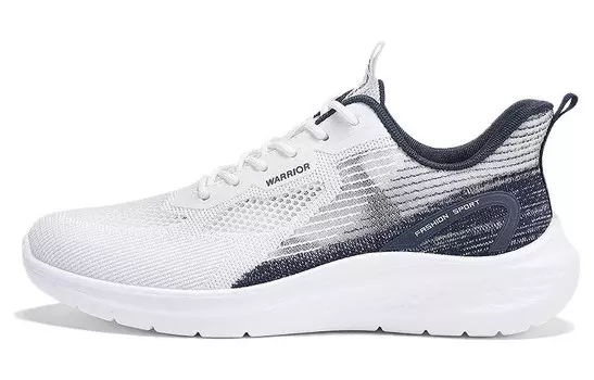 Кроссовки WARRIOR Lifestyle Shoes Men Low-top White, белый/тёмно-синий