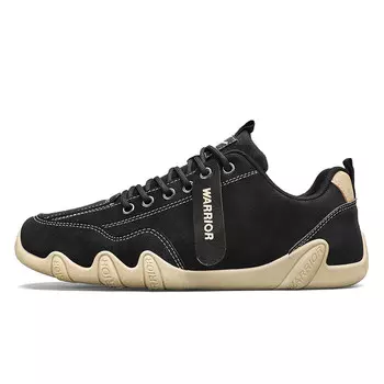 Кроссовки WARRIOR Lifestyle Shoes Men Low-top Khaki/white, черный/хаки