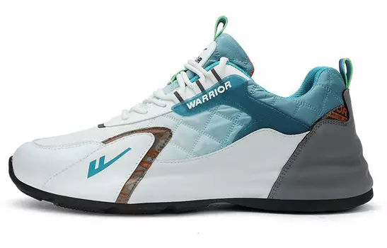Кроссовки WARRIOR Lifestyle Shoes Men Low-top, белый/синий