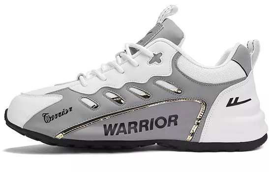 Кроссовки WARRIOR Lifestyle Shoes Men Low-top White/Gray, белый/серый