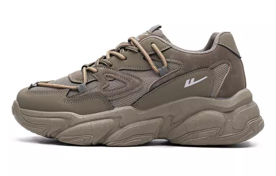 Кроссовки WARRIOR Lifestyle Shoes Men Low-top Grey Light Green, зеленый