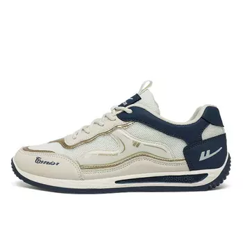 Кроссовки WARRIOR Lifestyle Shoes Men Low-top Gold, бежевый/темно-синий