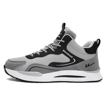 Кроссовки WARRIOR Lifestyle Shoes Men Low-top Light Gray/Black, светло-серый