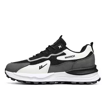 Кроссовки WARRIOR Lifestyle Shoes Men Low-top Gray/Beige, черный
