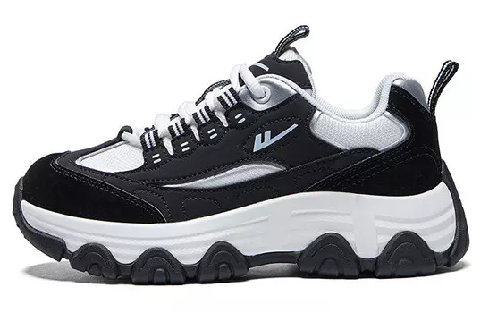 Кроссовки WARRIOR Lifestyle Shoes Unisex Low-top Black/White, черный/белый