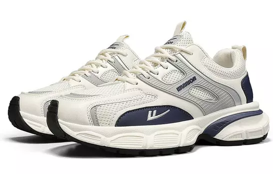 Кроссовки WARRIOR Lifestyle Shoes Unisex Low-top, бежевый/серый/темно-синий