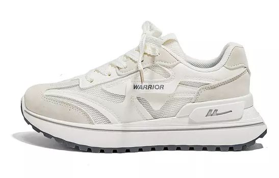 Кроссовки WARRIOR Lifestyle Shoes Unisex Low-top Gray, белый/серый