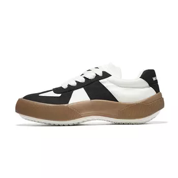 Кроссовки WARRIOR Lifestyle Shoes Unisex Low-top White/Brown, белый/черный