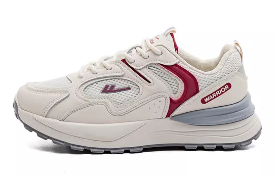 Кроссовки WARRIOR Lifestyle Shoes Women's Low-top Milky White, белый