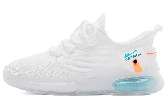 Кроссовки WARRIOR Lifestyle Shoes Women's Low-top White/Blue, белый/синий