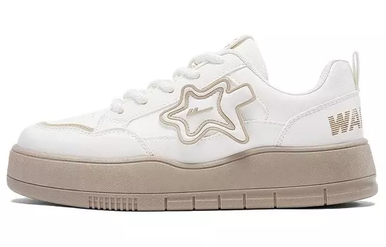 Кроссовки WARRIOR Lifestyle Shoes Women's Low-top Beige/Dark Beige, бежевый