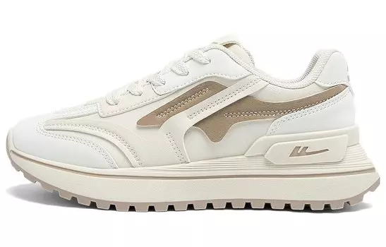 Кроссовки WARRIOR Lifestyle Shoes Women's Low-top Brown, бежевый