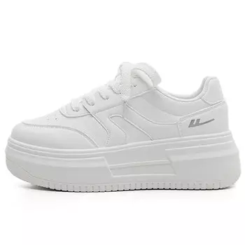 Кроссовки WARRIOR Skateboard Shoes Women's Low-Top White