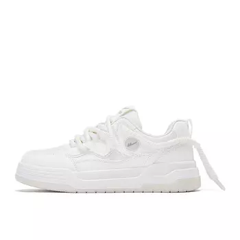 Кроссовки WARRIOR Skateboard Shoes Women's Low-Top White