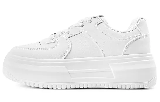 Кроссовки WARRIOR Skateboard Shoes Women's Low-Top White