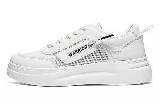 Кроссовки WARRIOR Skateboard Shoes Women's Low-Top Beige, бежевый