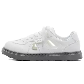 Кроссовки WARRIOR Skateboard Shoes Women's Low-Top White