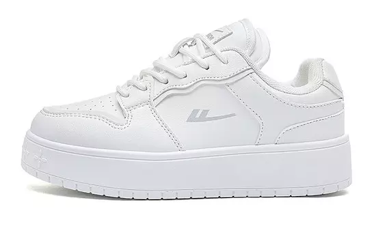 Кроссовки WARRIOR Skateboard Shoes Women's Low-Top White