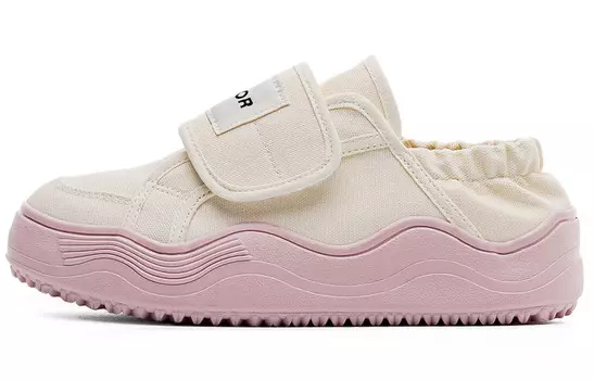 Кроссовки WARRIOR Skateboard Shoes Women's Low-Top Beige