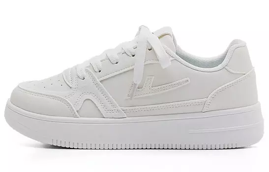 Кроссовки WARRIOR Skateboard Shoes Women's Low-Top White