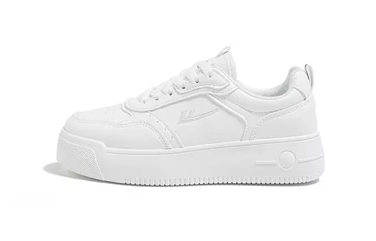 Кроссовки WARRIOR Skateboard Shoes Women's Low-Top White