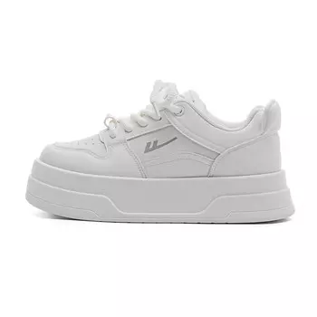 Кроссовки WARRIOR Skateboard Shoes Women's Low-Top White