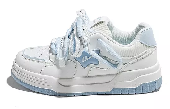 Кроссовки Warrior Skateboarding Low-top, белый/синий