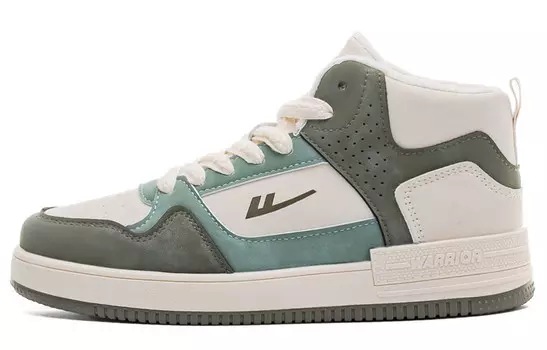 Кроссовки WARRIOR Skateboarding Shoes Men High-top, бежевый