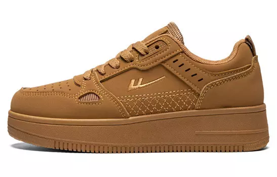 Кроссовки WARRIOR Skateboarding Shoes Men Low-top Wheat, цвет Wheat