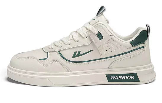 Кроссовки WARRIOR Skateboarding Shoes Men Low-top, зеленый