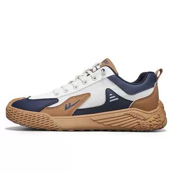 Кроссовки WARRIOR Skateboarding Shoes Men Low-top Khaki, синий