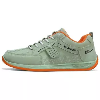 Кроссовки WARRIOR Skateboarding Shoes Men Low-top Green, светло-зеленый