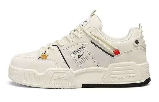 Кроссовки WARRIOR Skateboarding Shoes Men Low-top, бежевый