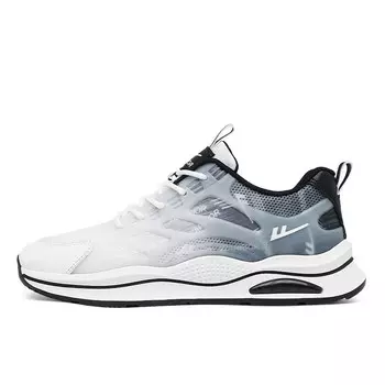 Кроссовки WARRIOR Skateboarding Shoes Men Low-top White/gray, белый/серый