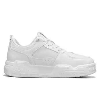 Кроссовки WARRIOR Skateboarding Shoes Men Low-top White/gray, белый/серый
