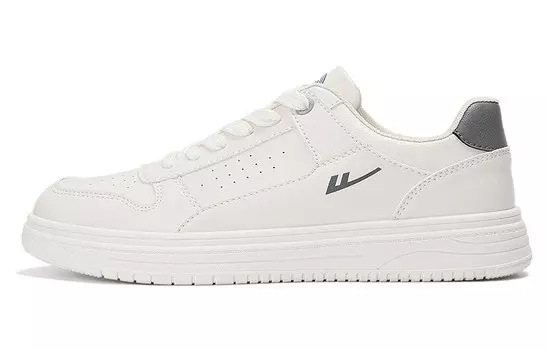 Кроссовки WARRIOR Skateboarding Shoes Men Low-top Beige, бежевый