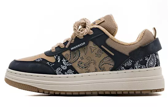 Кроссовки WARRIOR Skateboarding Shoes Men Low-top, синий